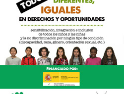 Todos diferentes, todos iguales en derechos y obligaciones